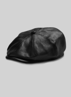 (image for) Newsboy Leather Cap