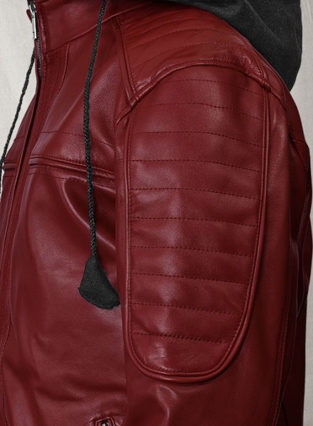 Rodeo Hooded Leather Jacket
