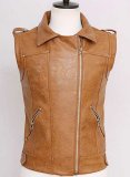 (image for) Leather Biker Vest # 316