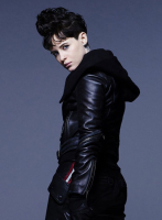 (image for) Claire Foy The Girl in the Spider's Web Leather Jacket