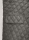 Vintage Dirty Gray Bocelli Quilted Leather Blazer