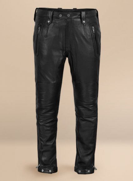 (image for) Orlando Bloom Leather Pants