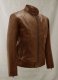 Spanish Brown Michael Fassbender Leather Jacket #2