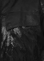 (image for) Snake Emboss Black Avengers Age of Ultron Leather Jacket