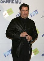 (image for) John Travolta Leather Blazer