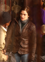 (image for) Rachel Weisz The Whistleblower Leather Jacket