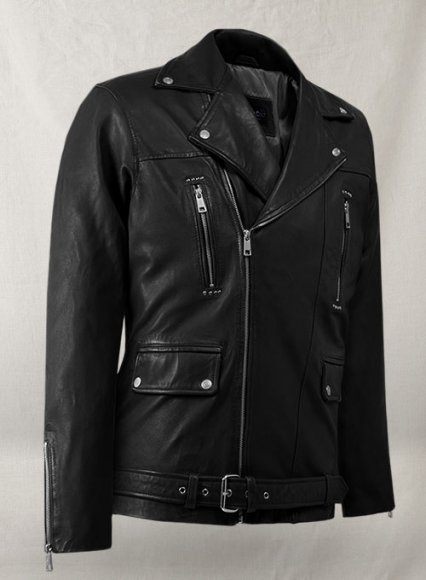Dauntless Black Biker Leather Jacket Dauntless Black Biker Leather Jacket