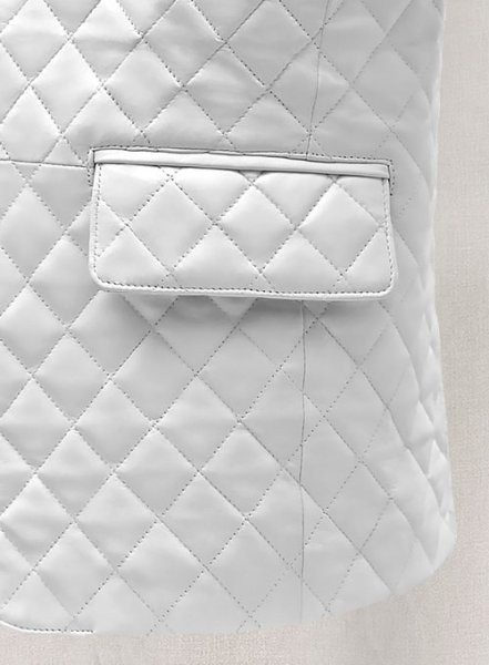 (image for) Bocelli Tuxedo Quilted Leather Blazer