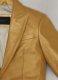 Golden Catwalk Leather Blazer # 2