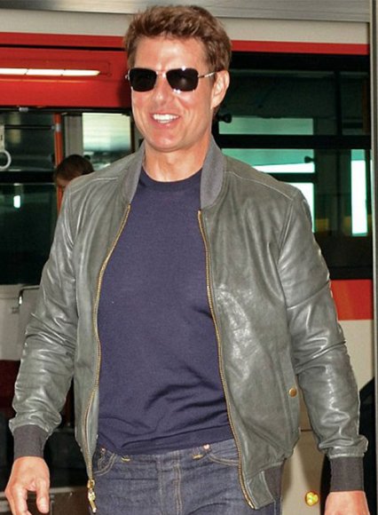 Tom Cruise Leather Jacket #2