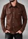 Light Weight Unlined Leather Shirt