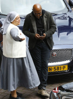 (image for) Samuel Jackson The Hitman's Wife's Bodyguard Leather Blazer