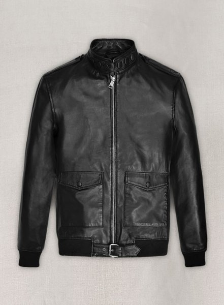 Andrew Garfield The Tonight Show Leather Jacket