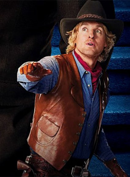 (image for) Owen Wilson Night At The Museum Leather Vest