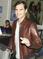 (image for) Roger Federer Leather Jacket # 2