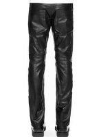 Normandie Leather Biker Jeans : LeatherCult: Genuine Custom Leather ...