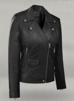 (image for) Hilary Duff Leather Jacket #3