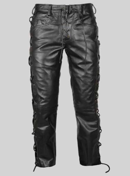 (image for) Laced Leather Pants - Style # 515