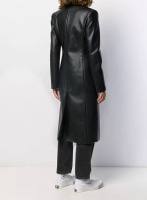 (image for) Beatrice Leather Trench Coat