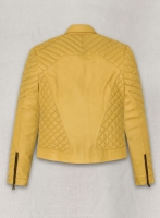 (image for) Yellow Leather Jacket # 242