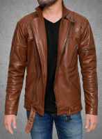 Cruiser Biker Leather Jacket : LeatherCult: Genuine Custom Leather