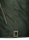 Soft Deep Olive Leather Jacket # 653