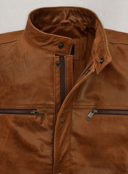 (image for) Jean Claude Van Johnson Season 1 Leather Jacket