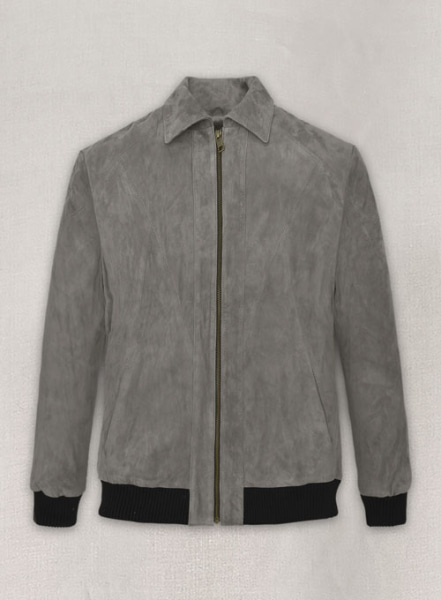 (image for) Gray Suede James McAvoy Leather Jacket
