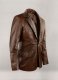 Spanish Brown Harper Leather Blazer