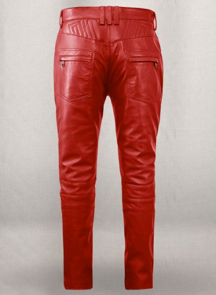 Justin Bieber Leather Pants #1 : LeatherCult: Genuine Custom