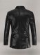 Double Breasted Leather Suit