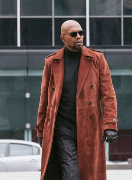 Samuel L. Jackson Shaft Leather Long Coat : LeatherCult: Genuine Custom  Leather Products