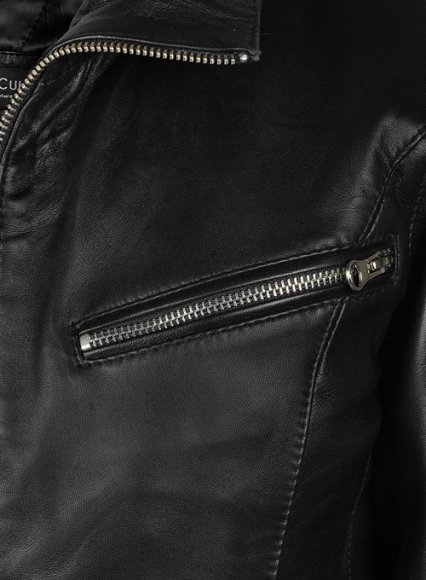 (image for) Thick Black Rachel G I Joe The Rise of Cobra Leather Jacket