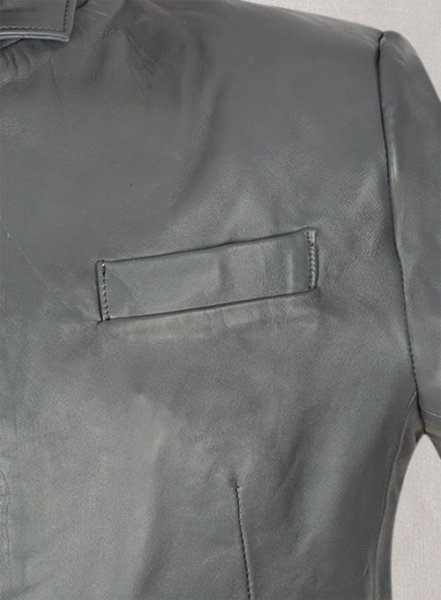 (image for) Gray Leather Jacket # 611