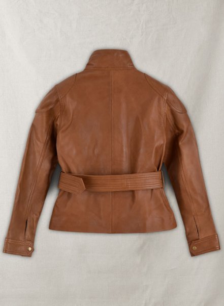 (image for) Log Cabin Brown Wax Leather Jacket #286