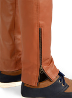 (image for) Terrain Brown Drifter Leather Cargo Pants