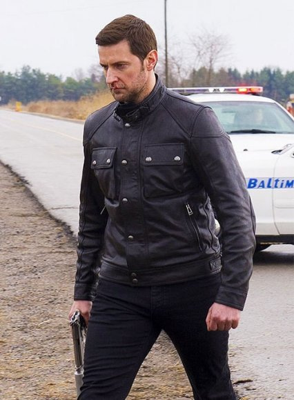 (image for) Richard Armitage Hannibal Season 3 Leather Jacket
