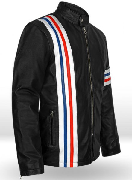 Easy Rider Captain America Leather Jacket : LeatherCult: Genuine Custom ...