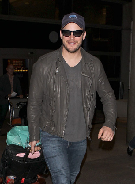 (image for) Chris Pratt Leather Jacket #1