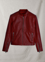 (image for) Kaya Scodelario Resident Evil Leather Jacket