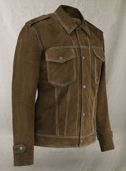 (image for) John Lennon Rubber Soul (The Beatles) Suede Jacket