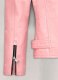 Light Pink Jessica Alba Leather Jacket