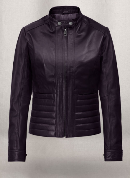 (image for) Purple Leather Jacket # 527