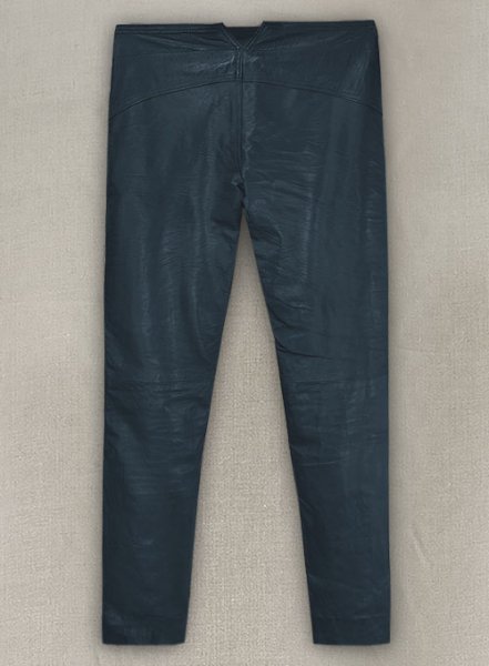 Soft Winsor Blue Jim Morrison Leather Pants