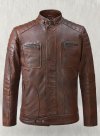 (image for) Firefly Moto Spanish Brown Biker Leather Jacket