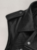 (image for) Leather Biker Vest # 319