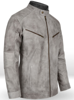 (image for) Harbor Gray Leather Jacket # 656