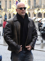 (image for) Bruce Willis Surrogates Leather Jacket