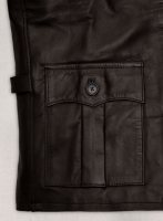 (image for) Aaron Eckhart Leather Jacket
