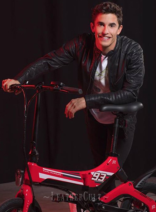 Marc Marquez Leather Jacket - Click Image to Close